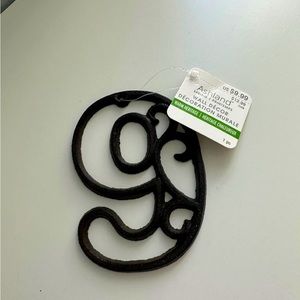 Wall Number Decor